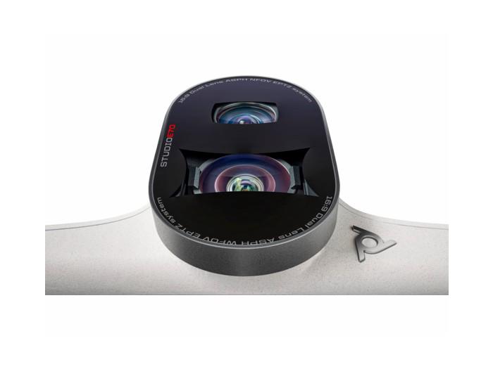 The HP Poly Studio E70 is a high-performance smart camera designed for professional video conferencing environments. With dual-lens 4K capture, wired Ethernet connectivity, and full TAA and JITC compliance, this smart camera is engineered for government and enterprise deployments. It features advanced video quality and supports secure installations with a durable build.