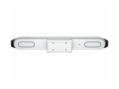 The Poly Studio X52 All-In-One Video Bar by HP is a high-performance, TAA-compliant video conferencing system designed for seamless meeting experiences. Supporting ultra-high-definition video at 3840 x 2160 resolution and equipped with stereo speakers, this compact system ensures both visual clarity and rich audio for mid- to large-size meeting rooms.