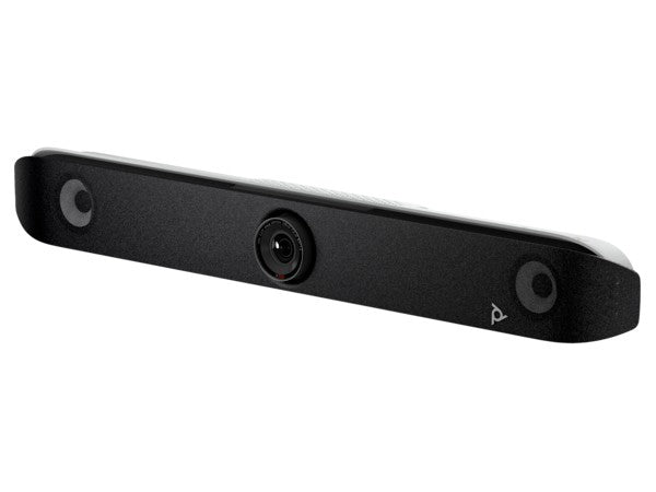 The HP Poly Studio X52 All-In-One Video Bar delivers a high-performance video conferencing experience for enterprise environments. Designed without radio capabilities and with full TAA and JITC compliance, it's ideal for secure government and corporate deployments. It supports wired networking, 4K video resolution, multi-codec video output formats, and robust AES-based security management features.