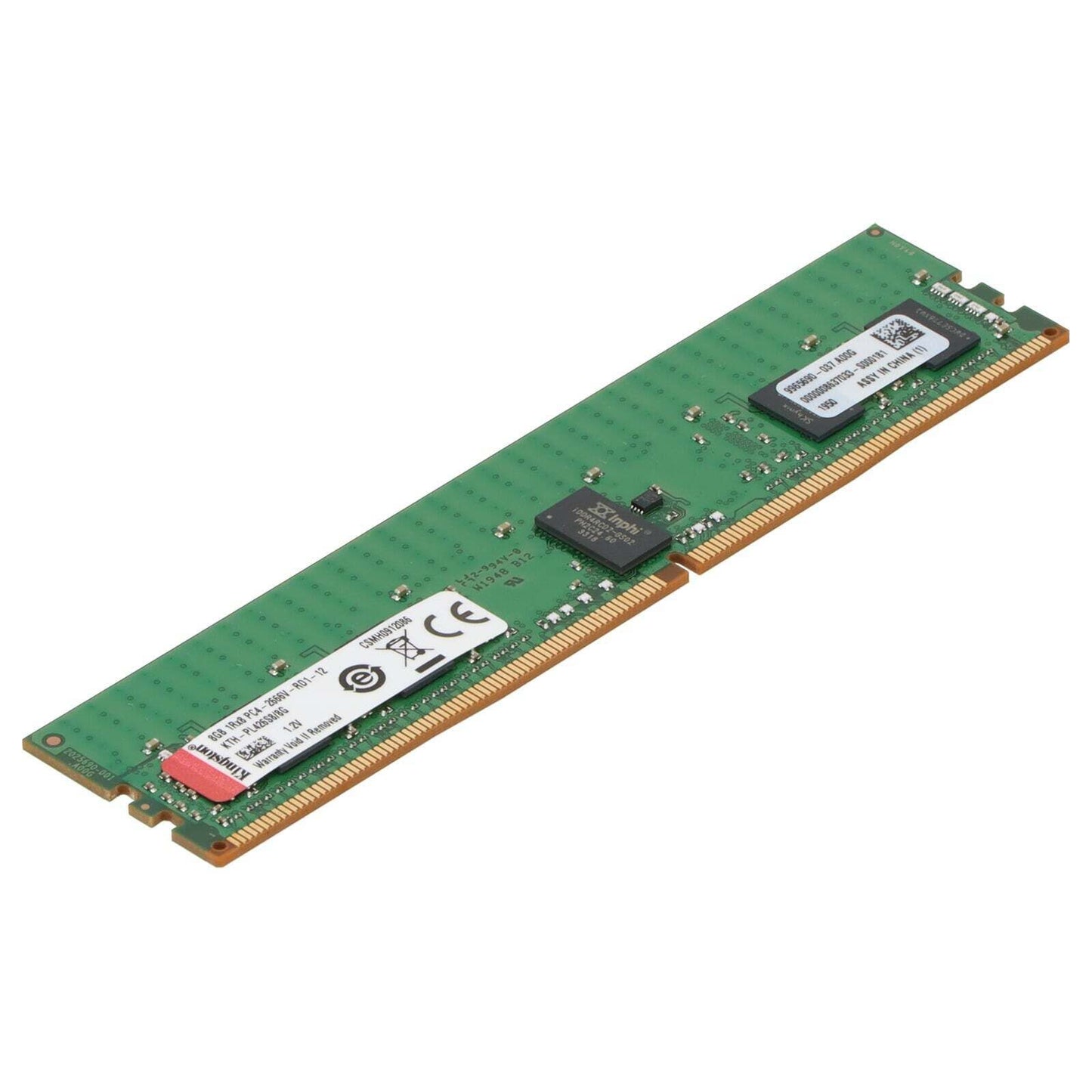 Kingston 8GB DDR4 2666MHz ECC Reg CL19 DIMM 1Rx8 Module