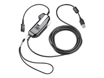 Poly SHS 2626-11 USB-PTT Voix monaurale sécurisée, conforme TAA