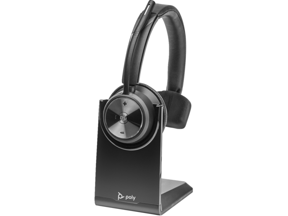 Casque sans fil monaural DECT HP Poly Savi 7410 Office, certifié Teams