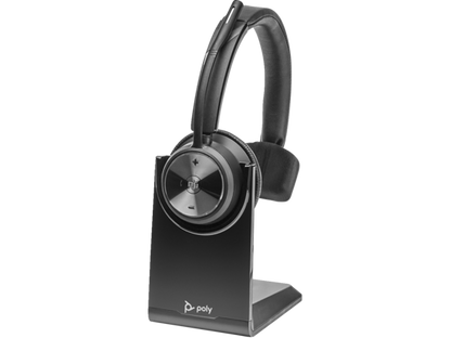 Casque sans fil monaural DECT HP Poly Savi 7410 Office, certifié Teams