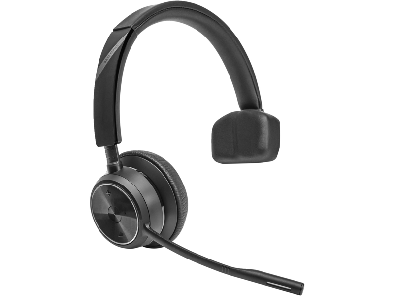 Casque sans fil monaural DECT HP Poly Savi 7410 Office, certifié Teams