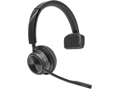 Casque sans fil monaural DECT HP Poly Savi 7410 Office, certifié Teams