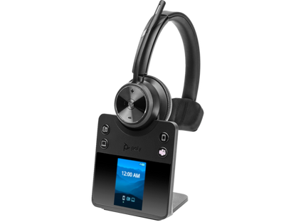 Casque sans fil monaural DECT HP Poly Savi 7410 Office, certifié Teams