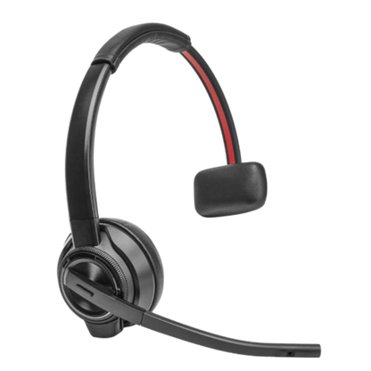 Casque sans fil DECT HP Poly Savi 8410 Office TAA Noir