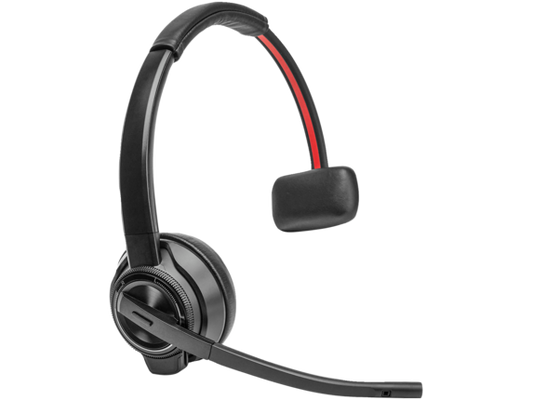 Casque sans fil DECT HP Poly Savi 8410 Office TAA Noir