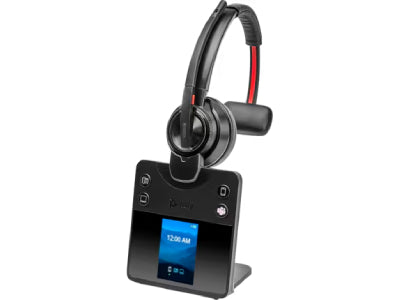 Poly Savi 8410 Office Monaural Microsoft Teams Certified DECT 1920-1930 MHz Headset TAA US