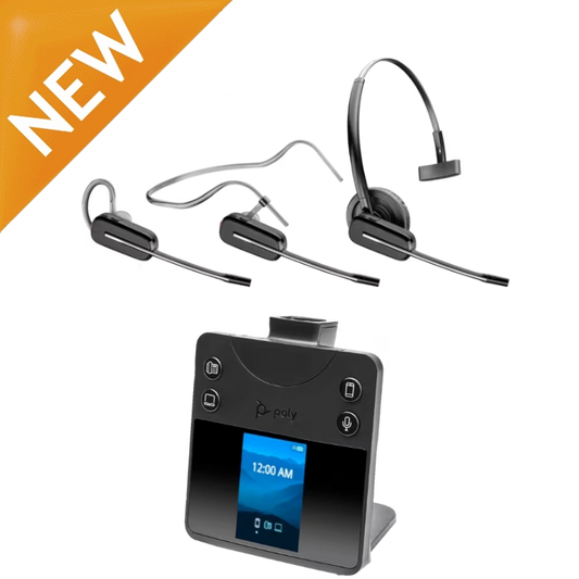 Casque convertible DECT HP Poly Savi 8445 Office, conforme TAA