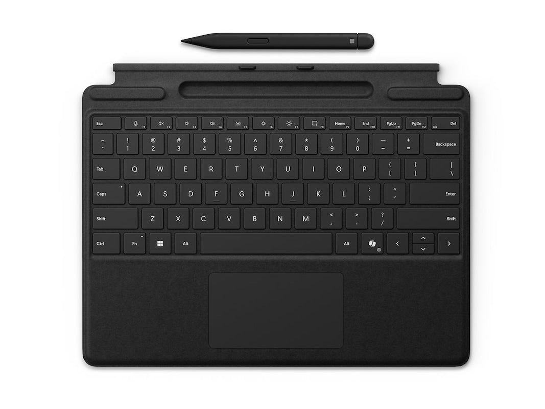 Microsoft Surface Pro Keyboard with Slim Pen for Commercial Use, Black