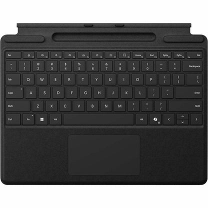 Microsoft Surface Pro Keyboard with PenStor Commercial Black Large