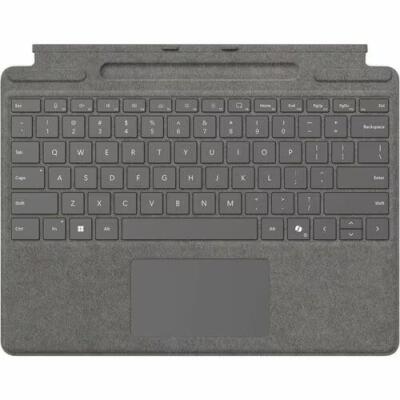 Microsoft Surface Pro Keyboard w/Pen Storage Commercial Platinum