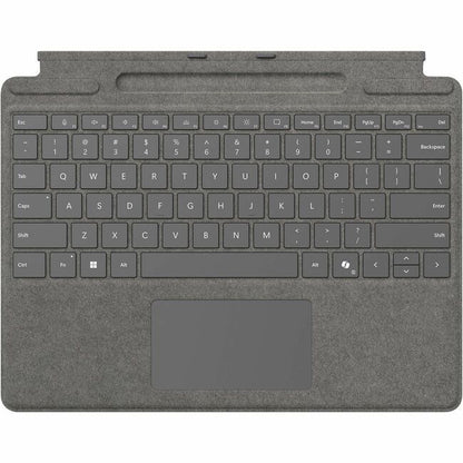 Microsoft Surface Pro Keyboard w/Pen Storage Commercial Platinum