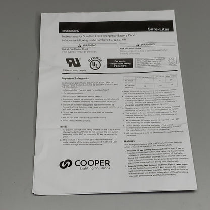 COOPER LIGHTING 3 PK LED Recessed Troffer 2'x4' 24CZ2-30-UNV-EL7W-L840