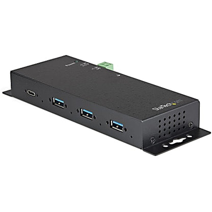 Hub USB-C industriel StarTech 4 ports, 10 Gbit/s, 3 A/1 C, auto-alimenté