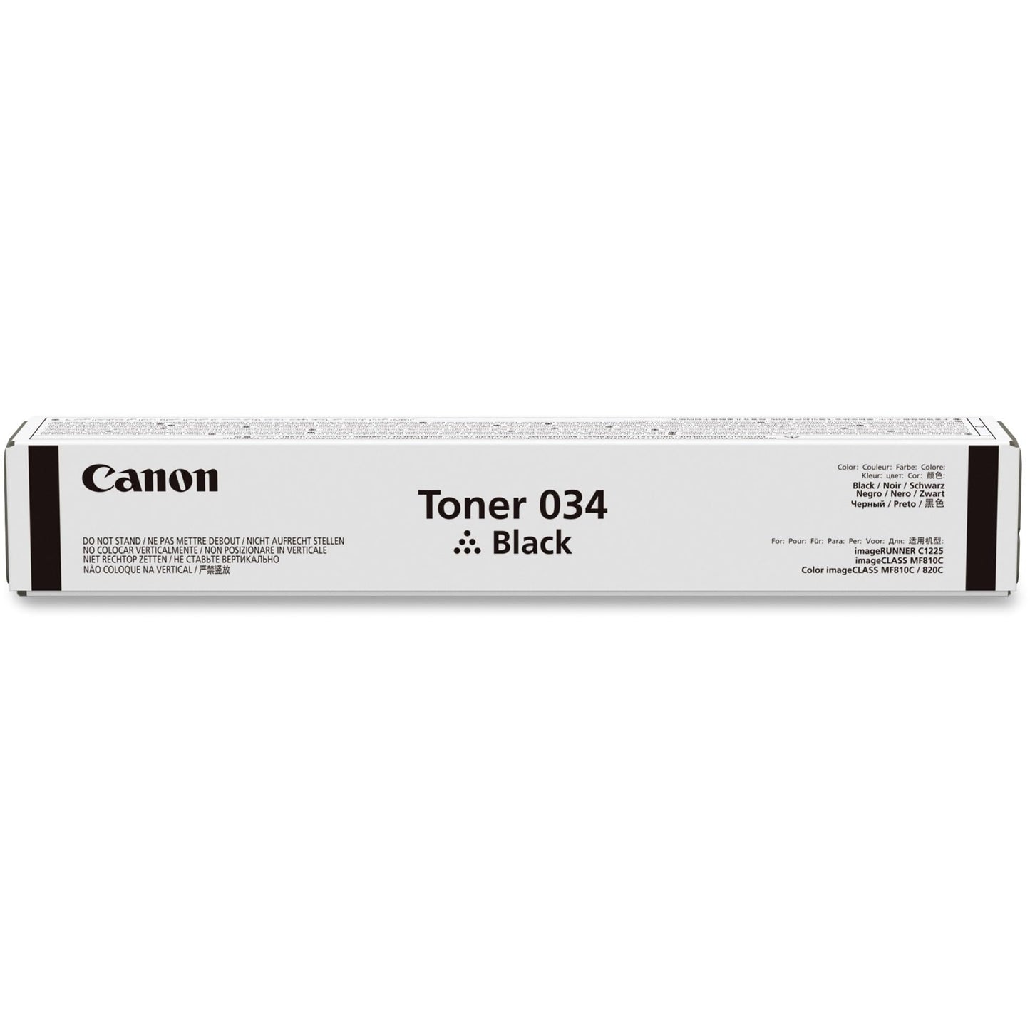 Cartouche de toner noir Canon 034, rendement de 12 000 pages