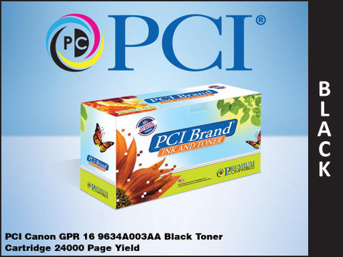 Cartouche de toner noir Canon GPR-16, rendement de 24 000 pages