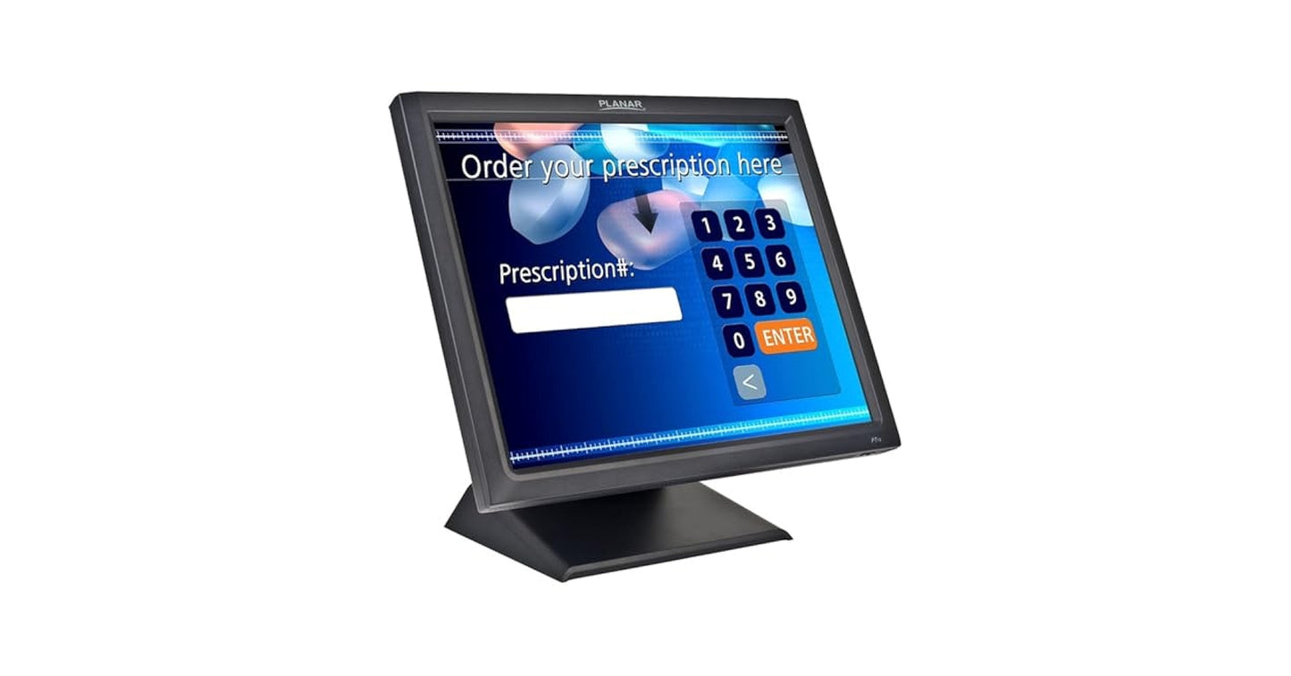 PLANAR PT1945R 19" Touchscreen POS Monitor with HDMI/VGA/DP - Black