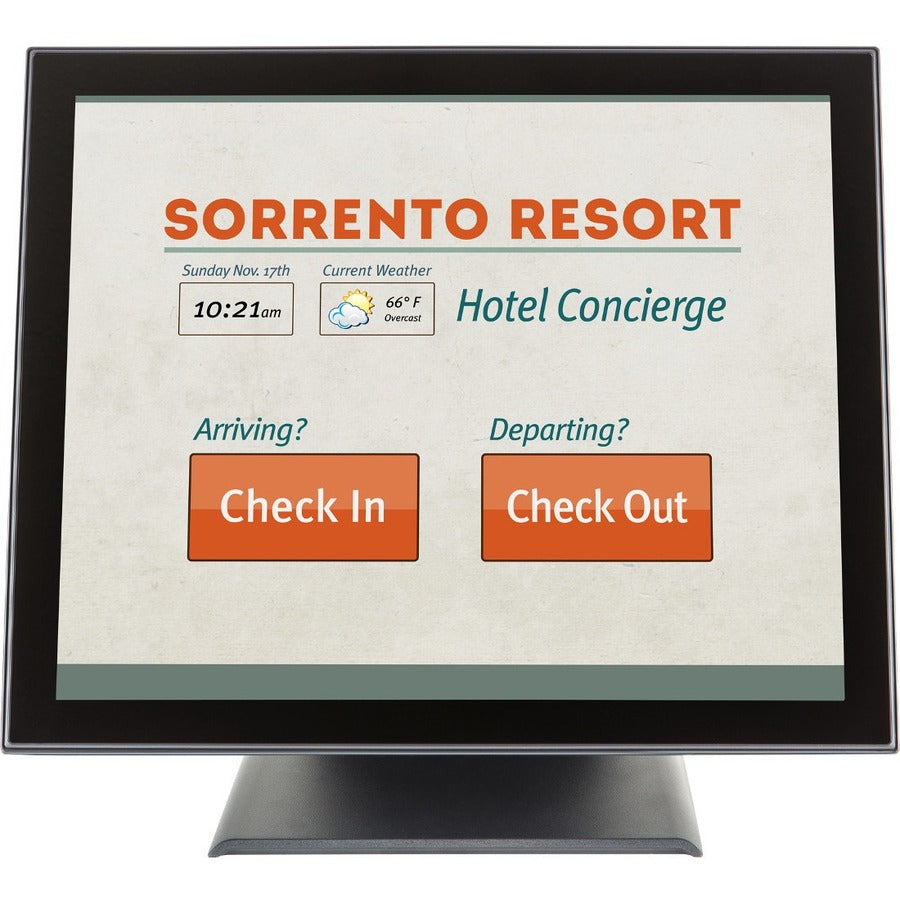 PLANAR PT1945P 19in Touchscreen POS Monitor, SXGA, PCAP, Speakers