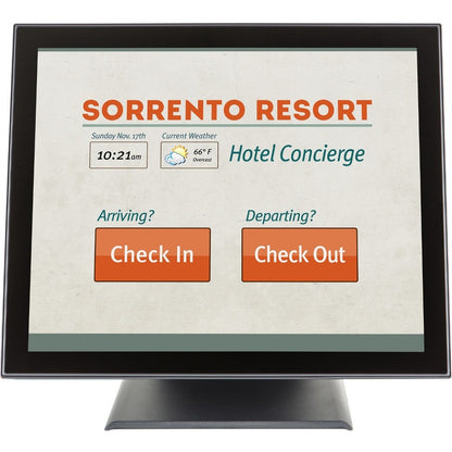 PLANAR PT1945P 19in Touchscreen POS Monitor, SXGA, PCAP, Speakers