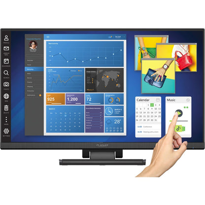 PLANAR PCT2435 Helium 24" Touchscreen Monitor FHD LED LCD