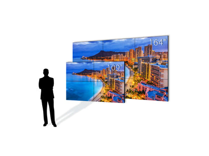Mur vidéo LCD PLANAR VMC55MXM4 2x2, diagonale 109", 700 nits
