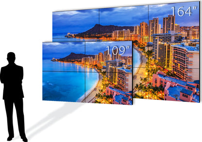 Mur vidéo LCD PLANAR VMC55MXM4 2x2, diagonale 109", 700 nits