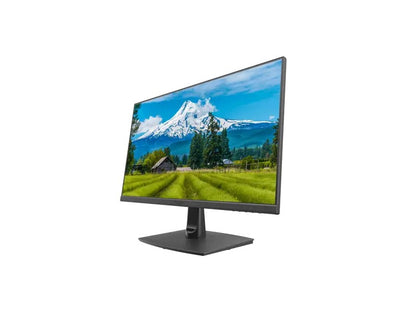 PLANAR PXN2700 27in monitor, black FHD IPS LED LCD, narrow bezel, VGA, HDMI, DP, speakers