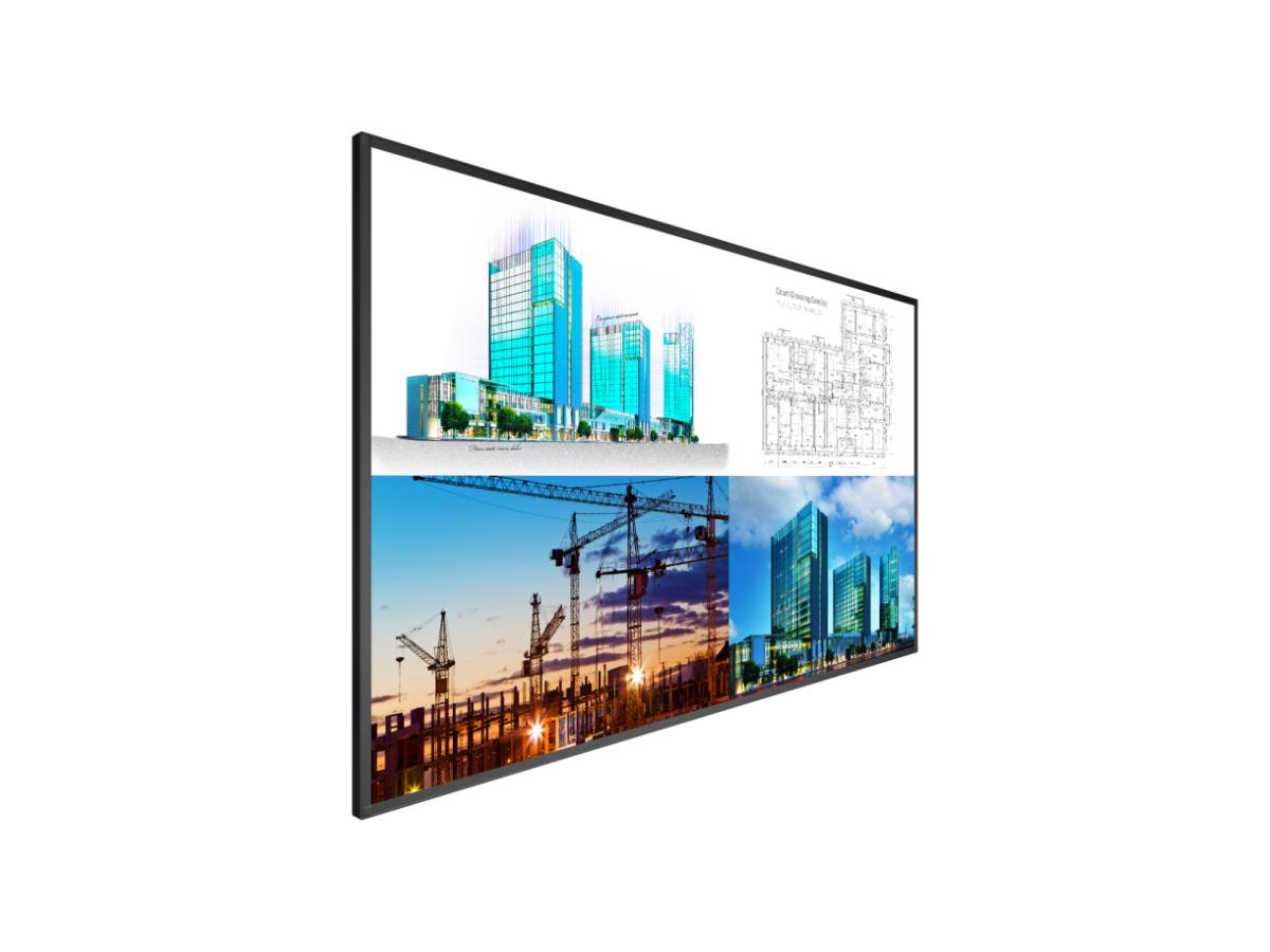 PLANAR URX85 85in display, UHD, D-LED backlight, 700 nit, HDR, 24x7, multi-source viewing, speakers, OPS slot, non-wireless, TAA