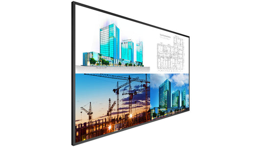 Écran UHD PLANAR URX85-ERO 85 pouces, 630 nits, HDR, emplacement OPS, conforme TAA