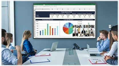 Écran LCD UHD PLANAR URP85 85 pouces avec luminosité de 500 NIT