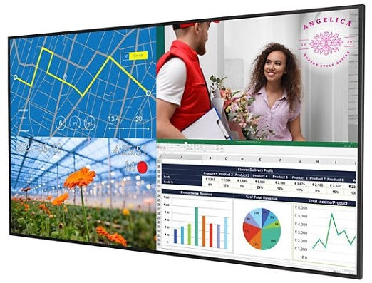 Écran LCD UHD PLANAR URP85 85 pouces avec luminosité de 500 NIT