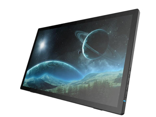 PLANAR PCT2495 Helium 24in touchscreen monitor, black, zero bezel, HID cmpl, optically bonded PCAP multi-touch FHD IPS LED LCD, HDMI DP USB3.0 Hub