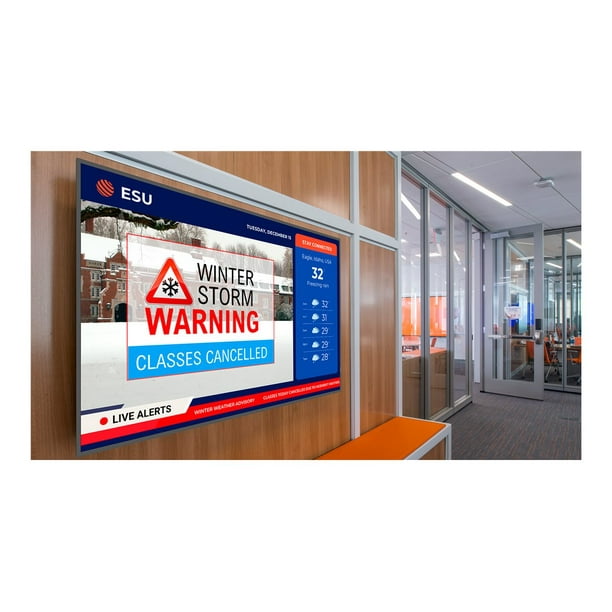 Écran LCD UHD Planar SLP50 50 pouces, 500 nits, ENERGY STAR
