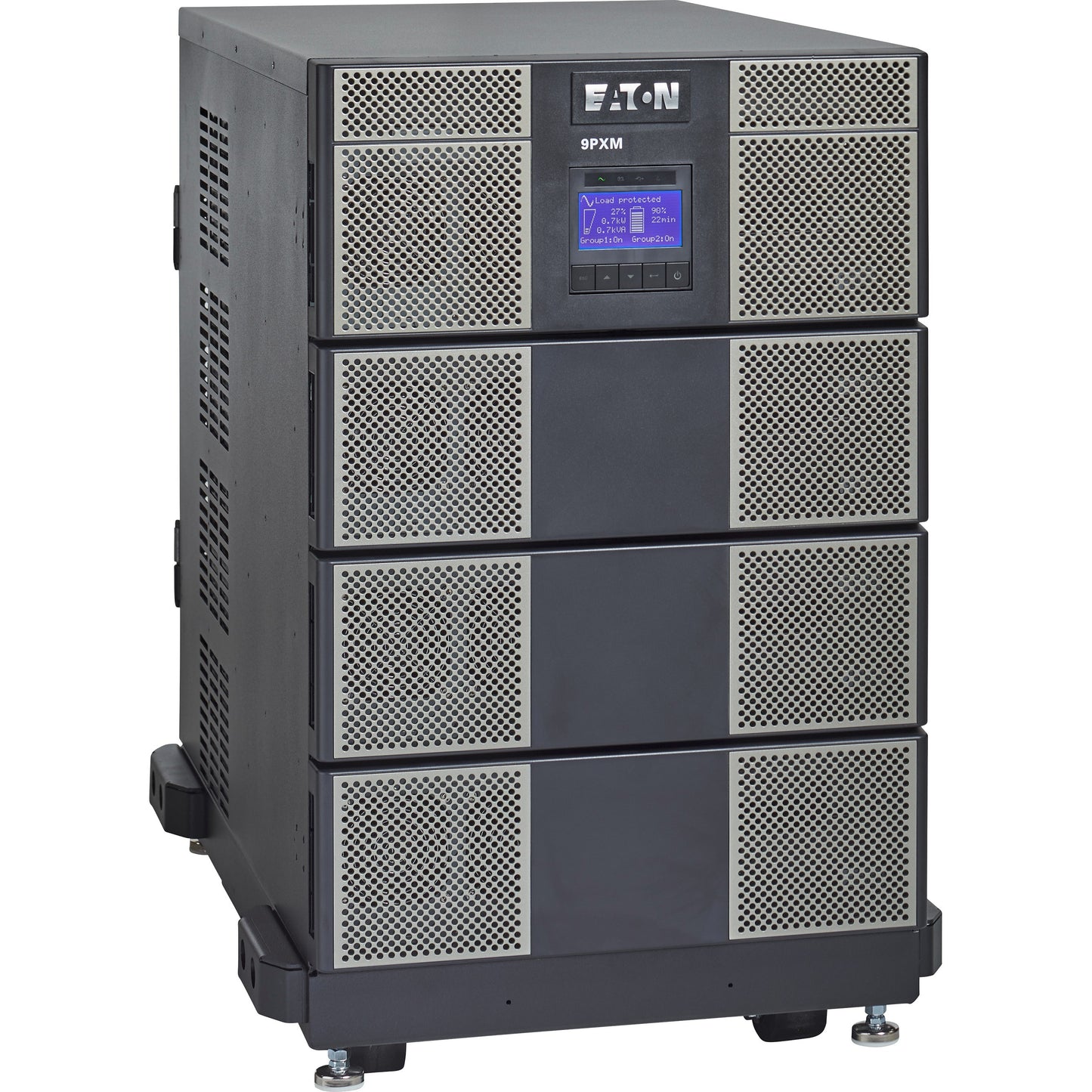 Onduleur Eaton 9PXM en rack/tour – 6 L5-30R, 2 L6-30R, 4 5-20R