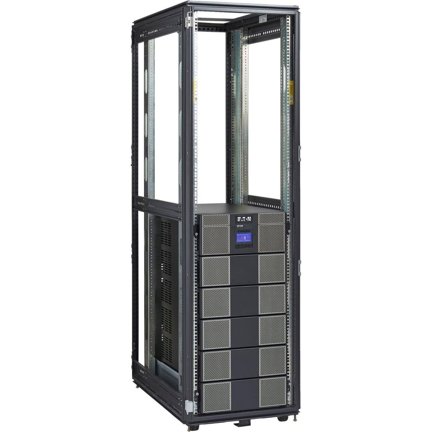 Eaton 9PXM UPS, 12-Slot Tower, (2) L6-30R, (16) 5-20R, TAA Compliant