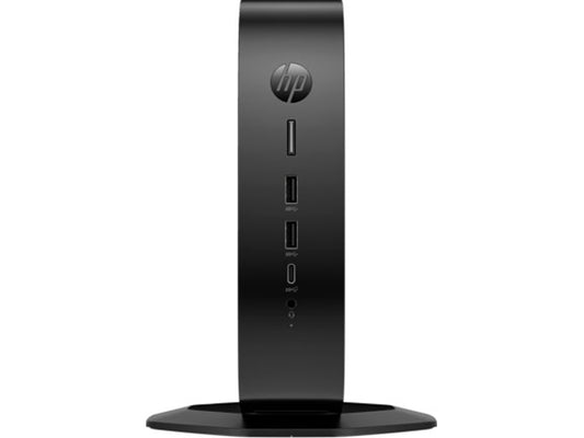 HP Elite t755 Thin Client delivers reliable performance powered by the AMD Ryzen Embedded V2546 processor and Radeon Graphics, with 8GB DDR4 RAM and 64GB eMMC storage. Running on Windows 10 IoT Enterprise, this TAA-compliant device is ideal for secure, space-saving enterprise deployments. Designed with U.S. English localization, it's built for streamlined terminal computing across business environments.