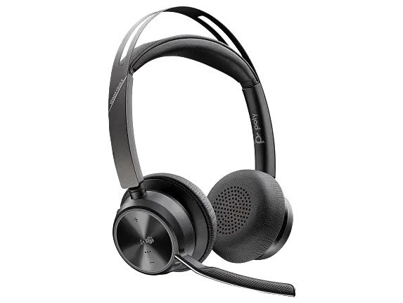 Casque Poly Voyager Focus 2 USB-C avec BT700 et adaptateur USB-C/A