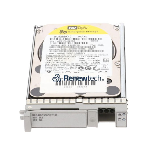 CISCO 300GB 6Gb/s SAS 10K RPM SFF Hot Plug HDD with Sled