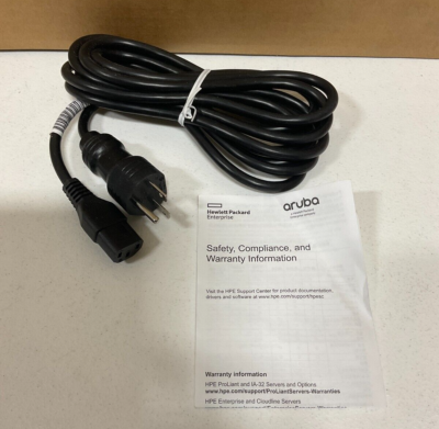 HP 3.6M 15A 250V C13-NEMA6-15P Power Cord