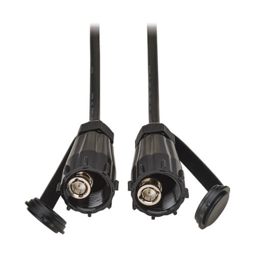 Adaptateur BNC Eaton Tripp Lite (F/F), IP68, noir, A200-FF-BNC