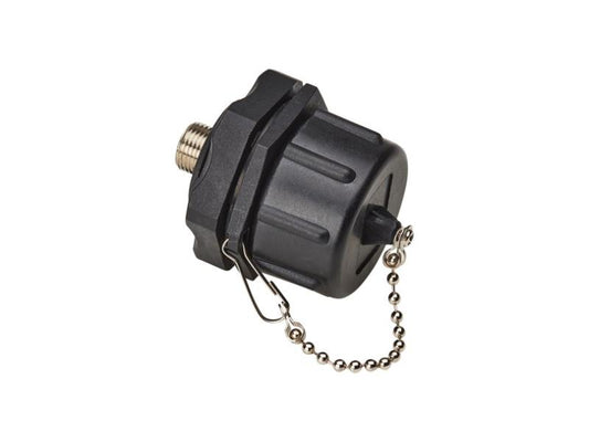 Eaton Tripp Lite Series Rigid Industrial F-Type Adapter (M/F) - IP68, Black