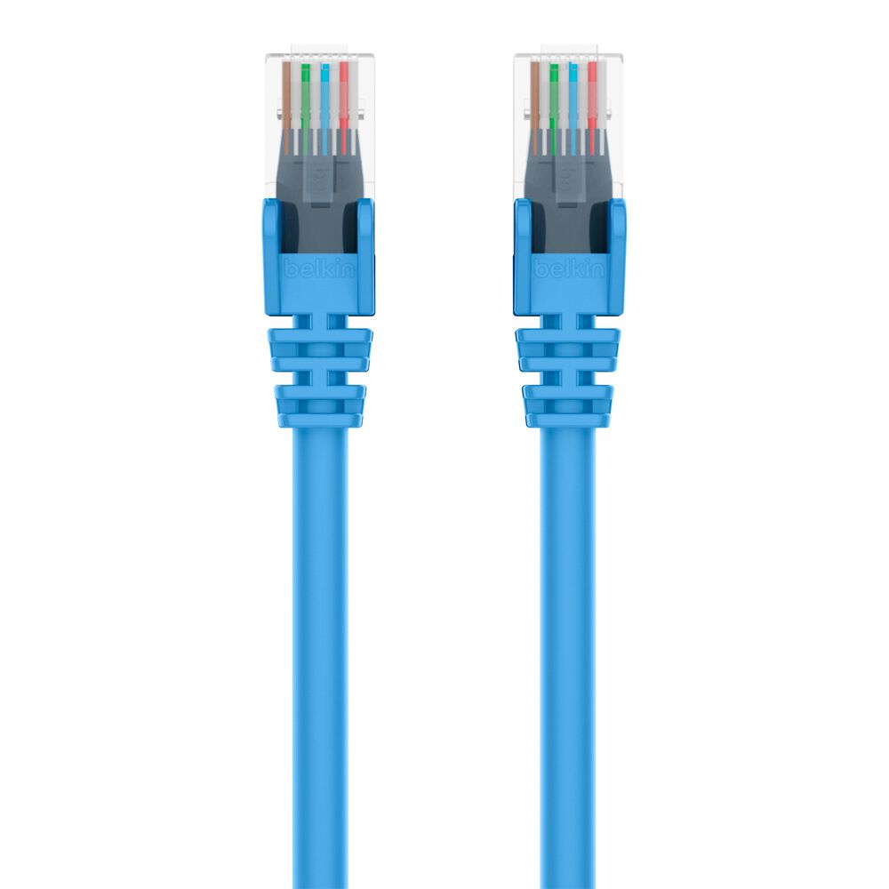 Câble patch Belkin CAT6 UTP 30,5 m, RJ45M vers RJ45M, blanc