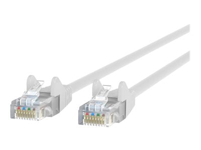 Câble patch Belkin CAT6 UTP 30,5 m, RJ45M vers RJ45M, blanc