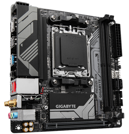 GIGABYTE A620I AX Mini ITX AM5 Motherboard