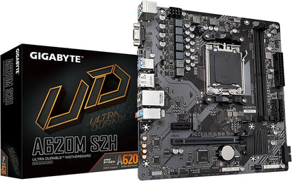 GIGABYTE A620M S2H Micro ATX DDR5 AM5 Motherboard