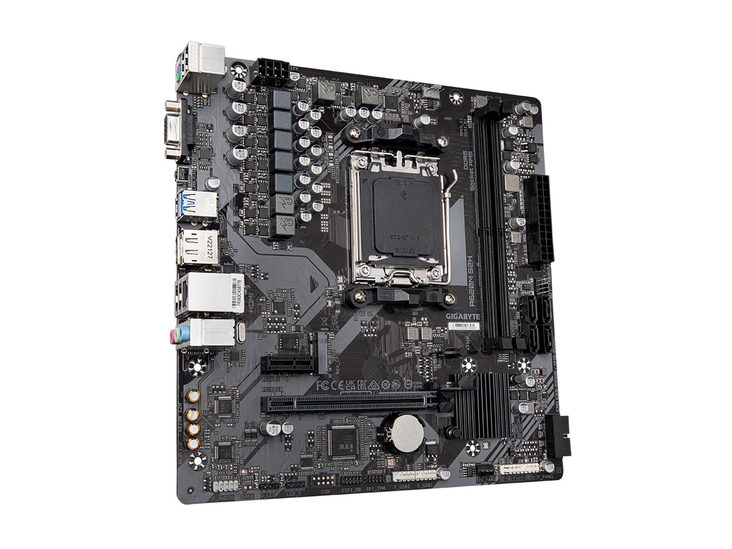GIGABYTE A620M S2H Micro ATX DDR5 AM5 Motherboard