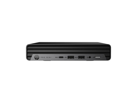 The HP Pro Mini 400 G9 delivers compact power for business users with an Intel Core i5-14500T processor, 16GB of high-speed DDR5 RAM, and a fast 256GB PCIe NVMe SSD. Designed for productivity, security, and connectivity, it includes Wi-Fi 6E, Bluetooth 5.3, and features TPM 2.0 and vPro Essentials for secure deployments. Running Windows 11 Pro, this mini desktop is ideal for professional environments requiring space-saving computing without performance compromises.