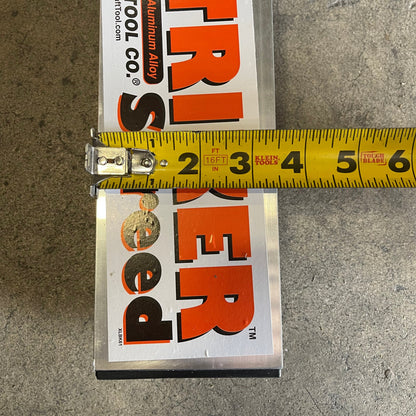 KRAFT TOOL CO. Striker Screed 168”x3-1/2”x1-1/2” ALUMINUM CC612AL